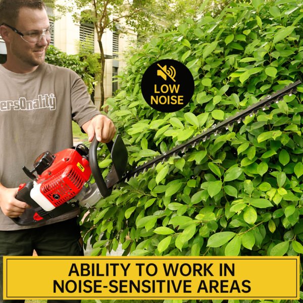 Neptune HT‑600 2‑Stroke Petrol Hedge Trimmer (25.6 cc Engine, 24″ Dual‑Action Blade, Lightweight & Powerful) - Image 7