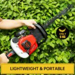 Neptune HT‑600 2‑Stroke Petrol Hedge Trimmer (25.6 cc Engine, 24″ Dual‑Action Blade, Lightweight & Powerful) - Image 8