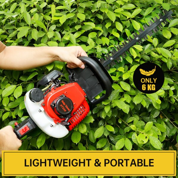 Neptune HT‑600 2‑Stroke Petrol Hedge Trimmer (25.6 cc Engine, 24″ Dual‑Action Blade, Lightweight & Powerful) - Image 8
