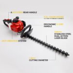 Neptune HT‑600 2‑Stroke Petrol Hedge Trimmer (25.6 cc Engine, 24″ Dual‑Action Blade, Lightweight & Powerful) - Image 2