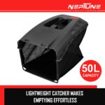 Neptune HG‑1600 Electric Lawn Mower (1600 W Single‑Phase Motor, 15″ Steel Blade, 50 L Grass Box) - Image 3