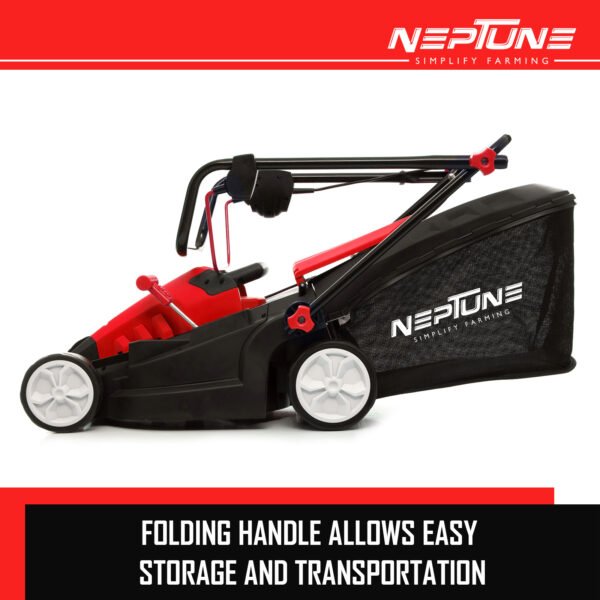 Neptune HG‑1600 Electric Lawn Mower (1600 W Single‑Phase Motor, 15″ Steel Blade, 50 L Grass Box) - Image 5