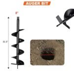 Neptune AG‑63 63cc Single-Person Petrol Earth Auger (2‑Stroke Engine, 8″ Drill Bit) - Image 5