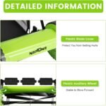Neptune 16.5″ Manual Reel Lawn Mower (Adjustable Push Reel, 4-Blade Cutting, Lightweight Design) - Image 2