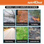 Neptune 26cc 3‑in‑1 Petrol Leaf Blower (Blower, Vacuum, Chopper • 50 L Bag • 2‑Stroke Engine) - Image 4