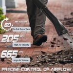 Neptune 63cc Backpack Petrol Leaf Blower (2‑Stroke Engine, Air Volume ~0.3 m³/s, High Velocity, Backpack Design) - Image 7