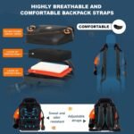 Neptune 63cc Backpack Petrol Leaf Blower (2‑Stroke Engine, Air Volume ~0.3 m³/s, High Velocity, Backpack Design) - Image 5