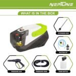 Neptune High Pressure Car Washer (1800 W, 135 Bar, 10 L/min, 6 m Hose, Angle‑Adjustable Nozzle) - Image 4