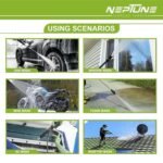Neptune High Pressure Car Washer (1800 W, 135 Bar, 10 L/min, 6 m Hose, Angle‑Adjustable Nozzle) - Image 8