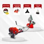 Balwaan BX‑50 Side-Pack Brush Cutter (50cc, 4-Stroke, Crop & Grass Cutter) – Lightweight & Efficient - Image 2