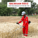Balwaan BX‑50 Side-Pack Brush Cutter (50cc, 4-Stroke, Crop & Grass Cutter) – Lightweight & Efficient - Image 7