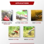 Balwaan BX‑35B Backpack Brush Cutter with Chainsaw & Attachments (35 cc, 4‑Stroke Engine, 5-in-1 Multi‑Tool) - Image 5