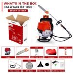 Balwaan BX‑35B Backpack Brush Cutter with Chainsaw & Attachments (35 cc, 4‑Stroke Engine, 5-in-1 Multi‑Tool) - Image 6