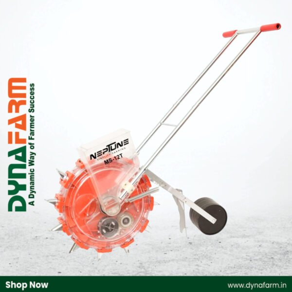 Neptune Manual Seeder MS‑12T (Hand-Operated, 12‑Teeth Roller Seeder) - Image 1
