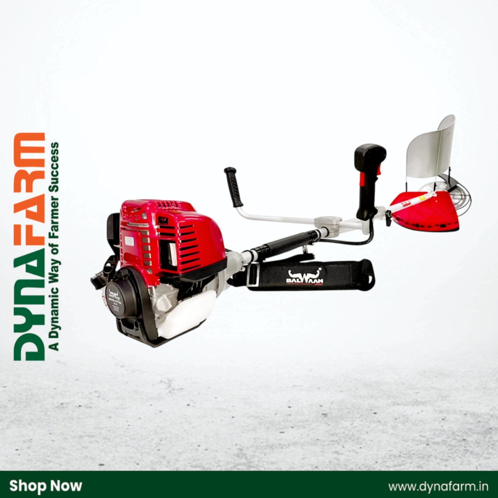 InShot_20250719_170922568 Balwaan BX‑35 Side Pack Brush Cutter (35cc, 2-Stroke, Crop/Grass Cutter with 3 Attachments) - Image 1