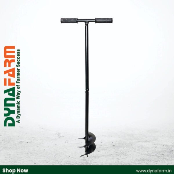 Balwaan BE‑6M Manual Earth Auger (6 Inch, Hand-Operated Hole Digger for Farming & Gardening) - Image 1