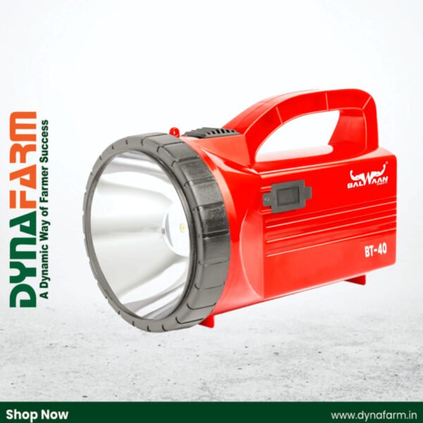 Balwaan Bhoomi Shakti Torch BT‑40 | 5W Rechargeable LED Torch with USB Mobile Charging - Image 1