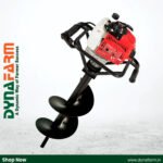 Balwaan BE-63 Earth Auger with 8 & 12 inch Planter | 63 cc 2 Stroke Powerful Heavy Duty Petrol Engine | Suitable for Digging Holes, Plantation & Fencing Purpose