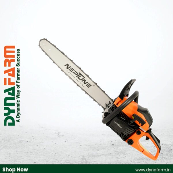 Neptune CS‑58M Magnesium-Body 22″ Petrol Chain Saw (2‑Stroke Engine, Heavy-Duty Bar, Easy Start)) - Image 1