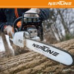 Neptune CS‑58M Magnesium-Body 22″ Petrol Chain Saw (2‑Stroke Engine, Heavy-Duty Bar, Easy Start)) - Image 9