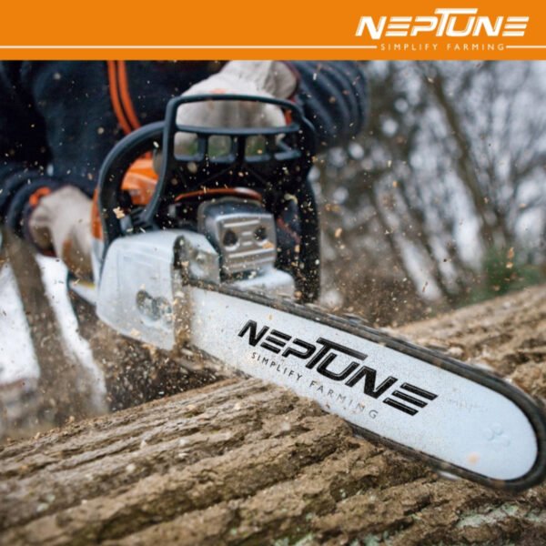 Neptune CS‑58M Magnesium-Body 22″ Petrol Chain Saw (2‑Stroke Engine, Heavy-Duty Bar, Easy Start)) - Image 9
