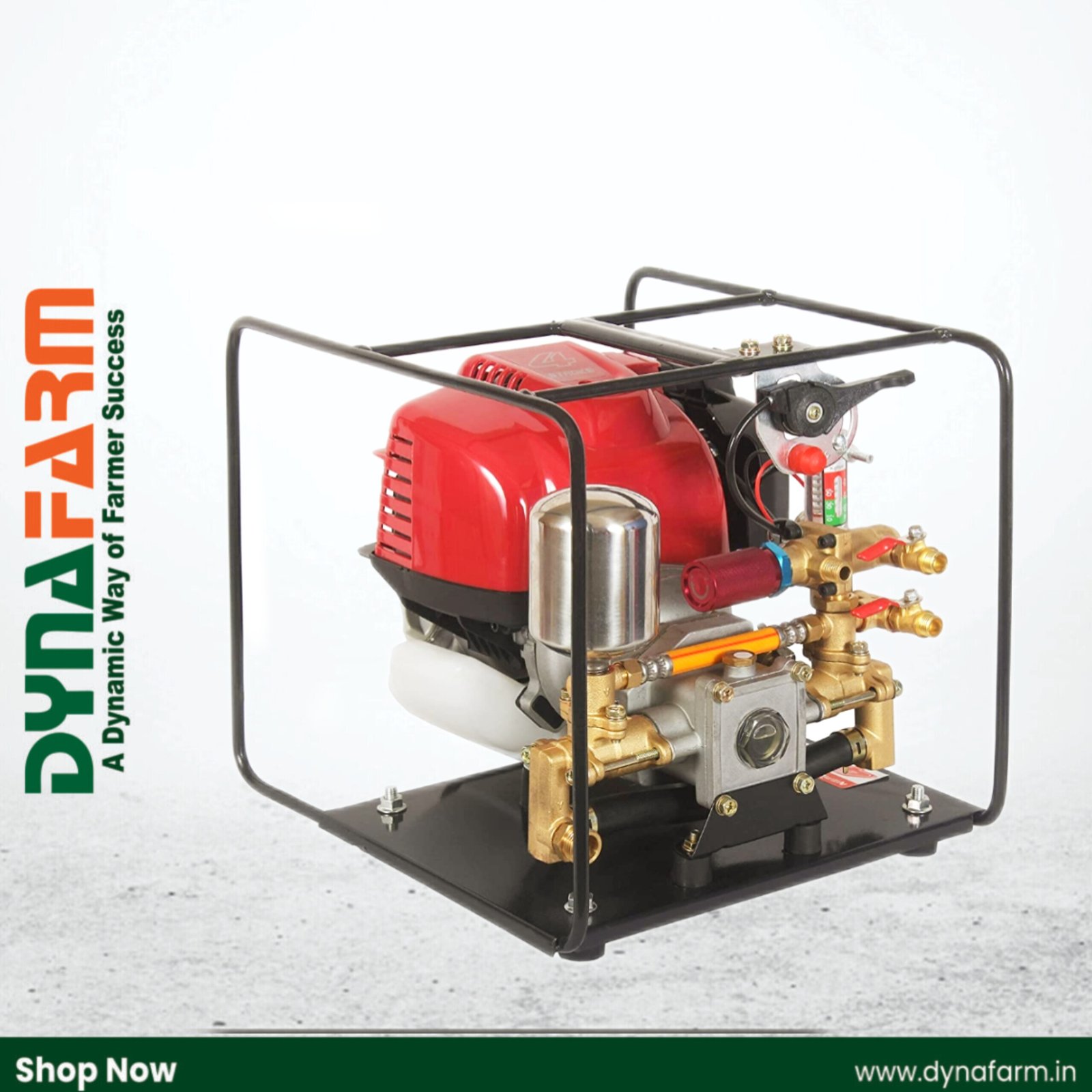 InShot_20250728_165344879 Neptune NPW‑50 4‑Stroke Power Sprayer (35 cc | 1 HP | Brass Pump | Dual Discharge) - Image 1