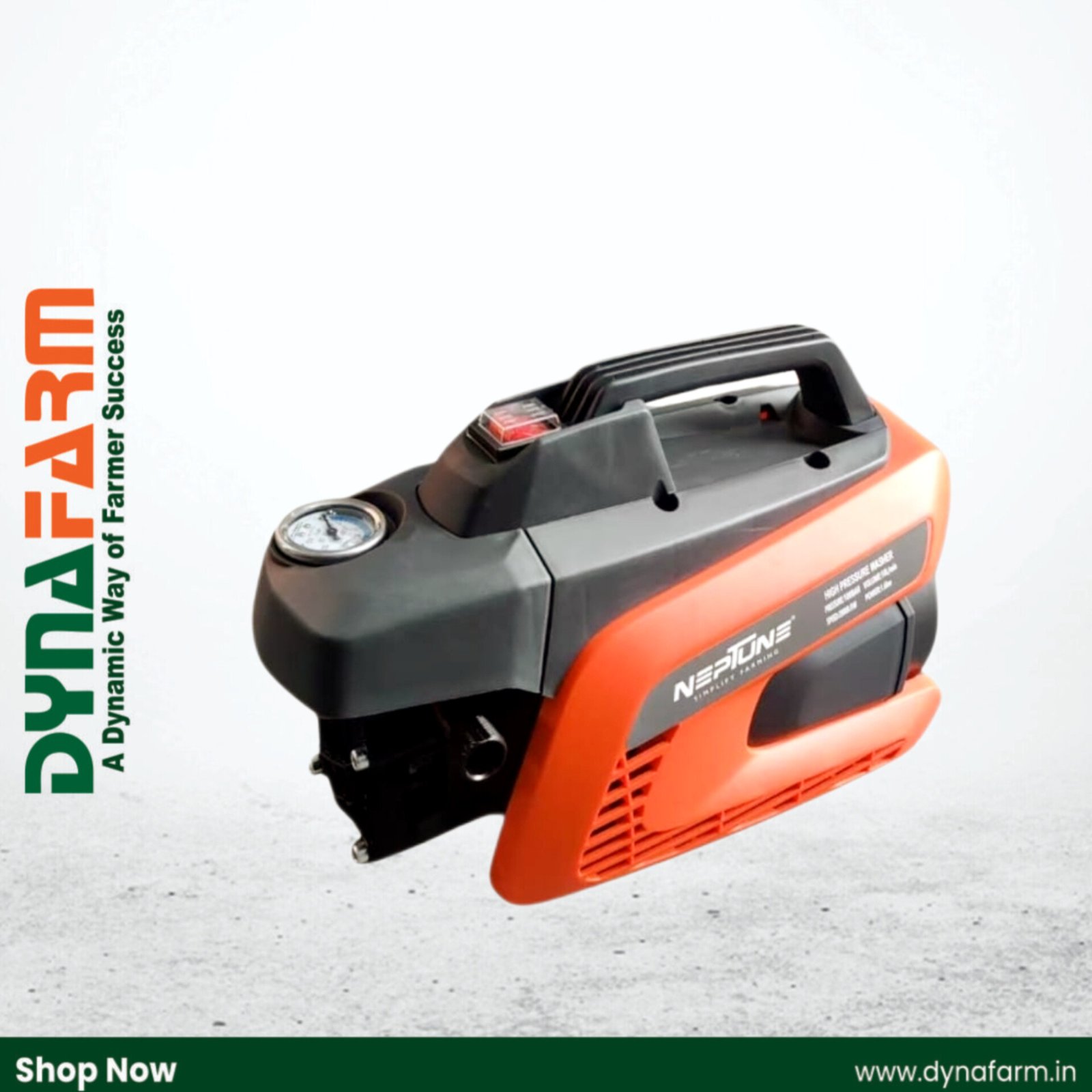 InShot_20250728_175753286 Neptune High Pressure Car Washer NPW‑1000FX (1600 Watts Motor, 100 Bar Pressure, 10 L/Min Flow, 7m Hose) – Ideal for Car, Bike & Home Cleaning - Image 1