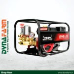 Balwaan BHE‑33 HTP Power Sprayer | 6.5 HP 4-Stroke Petrol Engine, Brass 3-Piston HTP Pump, 50 m Hose