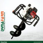 Balwaan BE‑52 Earth Auger 52cc (8/12 Inch Bit Optional, 2-Stroke Petrol Engine) – Heavy Duty Auger Machine for Farming, Fencing & Plantation