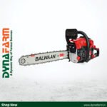 Balwaan BS‑680 Ultimate Chainsaw | 68 cc 2-Stroke Engine, 18″ Guide Bar, Free Sharpening Kit & 2T Oil