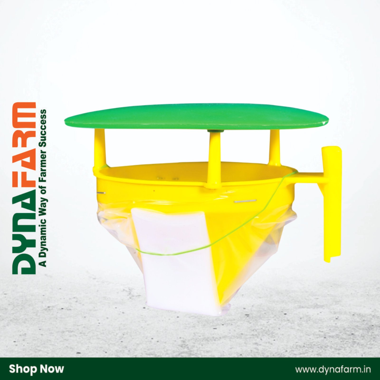 InShot_20260207_165342251.jpg Dyna Funnel Trap™ | Reusable Funnel Trap for Helicoverpa & Bollworm Control - Image 1