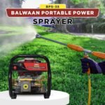 Balwaan Portable Power Sprayer BPS-35 | 35cc 4-Stroke Petrol Engine, Brass Pressure Pump | 50M Hose, 2 Spray Guns, Free 500ml Engine Oil | For Gardening & Cleaning - Image 7
