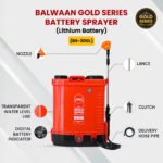 Balwaan BS-30GL | Double Motor Battery Sprayer With12x12 Battery | 20 Litre, Gold Series, Knapsack Spray Pump - Image 2