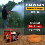 Balwaan BHX‑22 HTP Power Sprayer | 80 cc BX‑80 4‑Stroke Engine, Brass HTP Pump, 50 m Hose (Copy) - Image 6