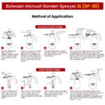 Balwaan SP-20 Manual Sprayer |2 Litres, Hand-Operated, Compact Design, for Home & Garden Use - Image 5