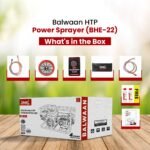 Balwaan BHE-22 No. HTP Sprayer with 6.5HP Engine | 3-Piston Brass Pump, 50 Meter Hose Pipe, Heavy Duty Frame - Image 3