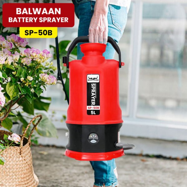 Balwaan SP‑50B | 5 L Li‑ion Battery Sprayer Pump - Image 7