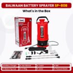 Balwaan SP‑80B | 8 L Li‑ion Battery Sprayer Pump - Image 4