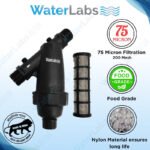 WaterLabs WL0725 Water Tank Filter (75 Micron, 1" | 25mm) – Stainless Steel Mesh, UV Stabilized, 1-Year Warranty | Removes Sand, Dirt & Sediments - Image 4