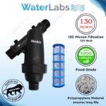 WaterLabs WL0625 Water Tank Filter | 130 Micron | 1" Inlet (25 MM) | Stainless Steel Mesh | UV Stabilized | 1 Year Warranty - Image 3