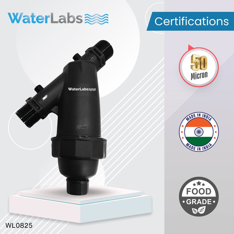 IMG_6066 WaterLabs WL0825 Water Tank Filter (50 Micron, Stainless Steel Mesh, UV-Stabilized Body) - Image 3