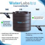 WaterLabs 121Y Water Tank Filter | BIS Certified 90 Micron Screen | 7,000 L/hr Flow | Includes Cleaning Brush & Teflon Tape | 1-Year Warranty - Image 4