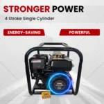 Balwaan WP-33T 3×3 Inch Trash Water Pump | 7 HP, 212cc Petrol Engine, 4-Stroke, Heavy Duty for Sludge, Waste Water & Irrigation - Image 3