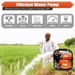 Neptune NPP-30 Petrol Water Pump (6.5 HP, 196 cc, 3″ Inlet/Outlet, 30 m Head, 7 m Suction) - Image 4