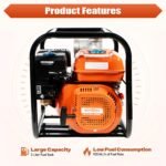 Neptune NPP-30 Petrol Water Pump (6.5 HP, 196 cc, 3″ Inlet/Outlet, 30 m Head, 7 m Suction) - Image 8
