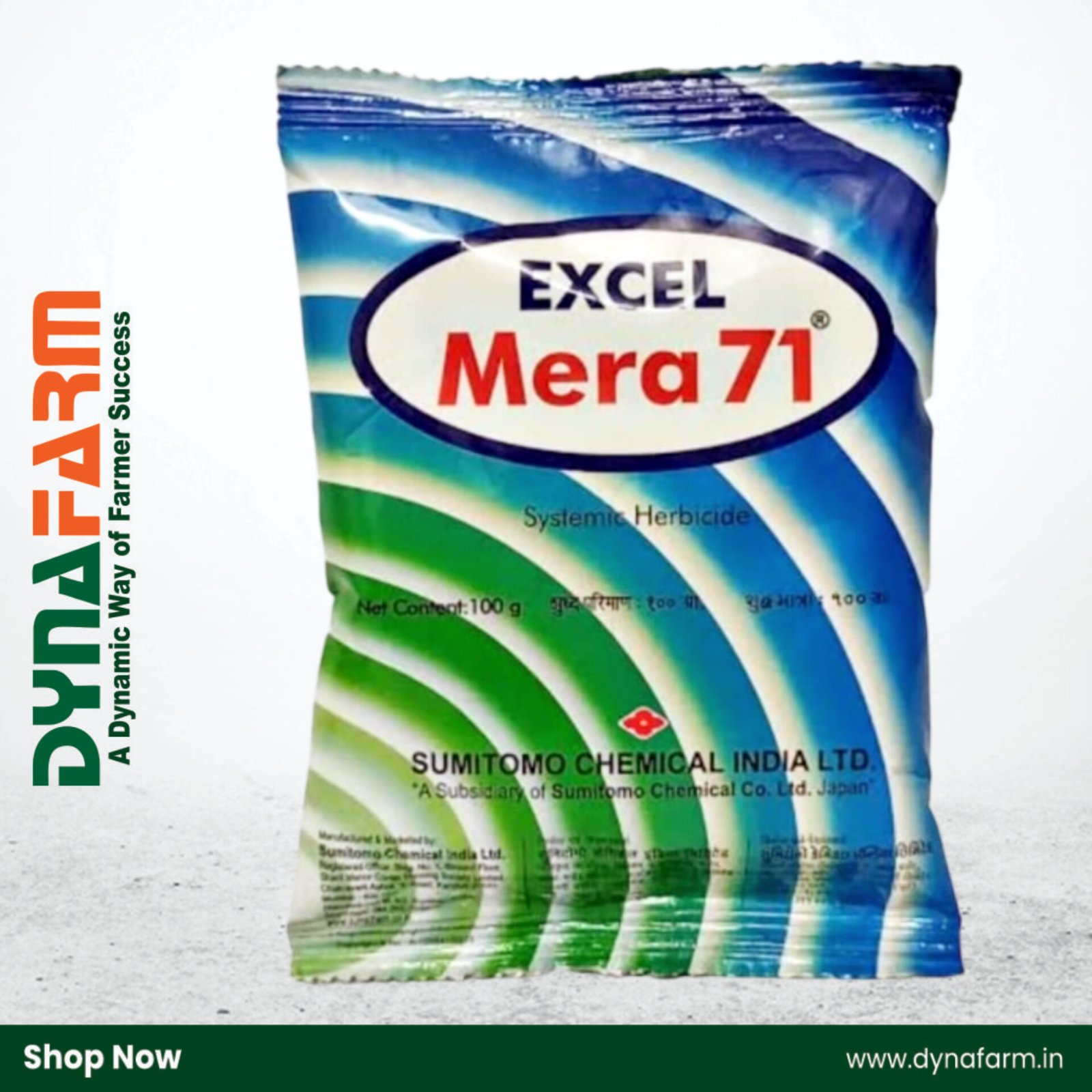 InShot_20260306_124911701.jpg Excel Mera 71 – Glyphosate 71% SG | Non-Selective Herbicide for Weed Management - Image 1