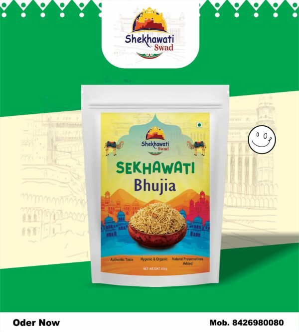 Shekhawati Swad – Combo Pack (Mathri, Bhujia, and Tasty) - Image 4