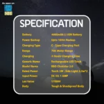 RBD Chokidar 2.0 – Rechargeable LED Torch - Image 5