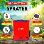RBD 18L Backpack Battery Sprayer – Powerful Portable Crop Sprayer - Image 3