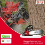 RBD CS-62CC – Powerful Petrol Chain Saw - Image 6